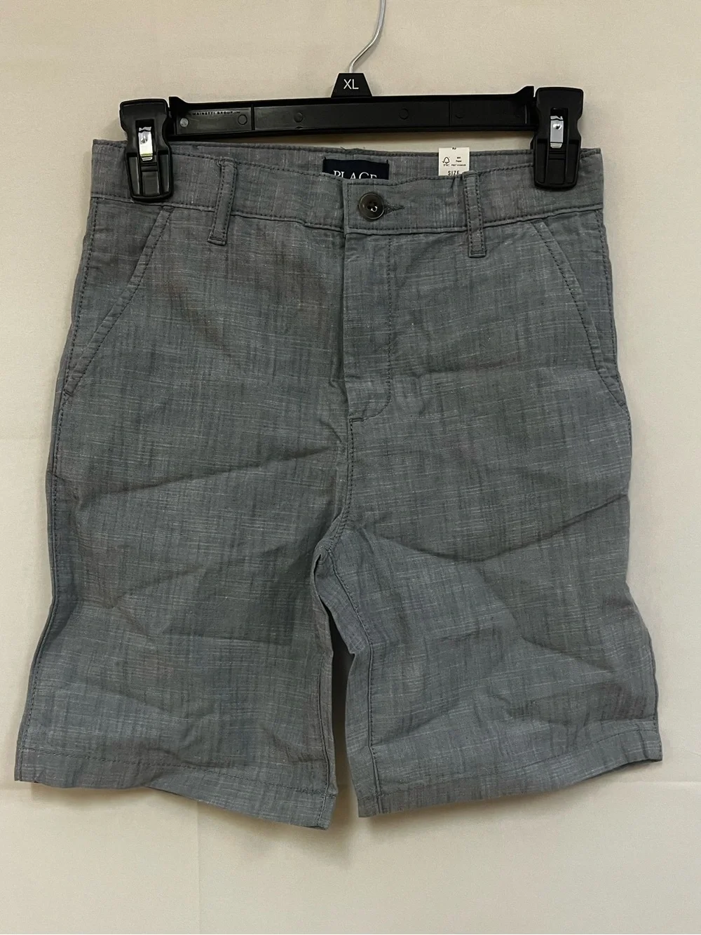 NEW The Children's Place Boys' Textured Chino Shorts size:10